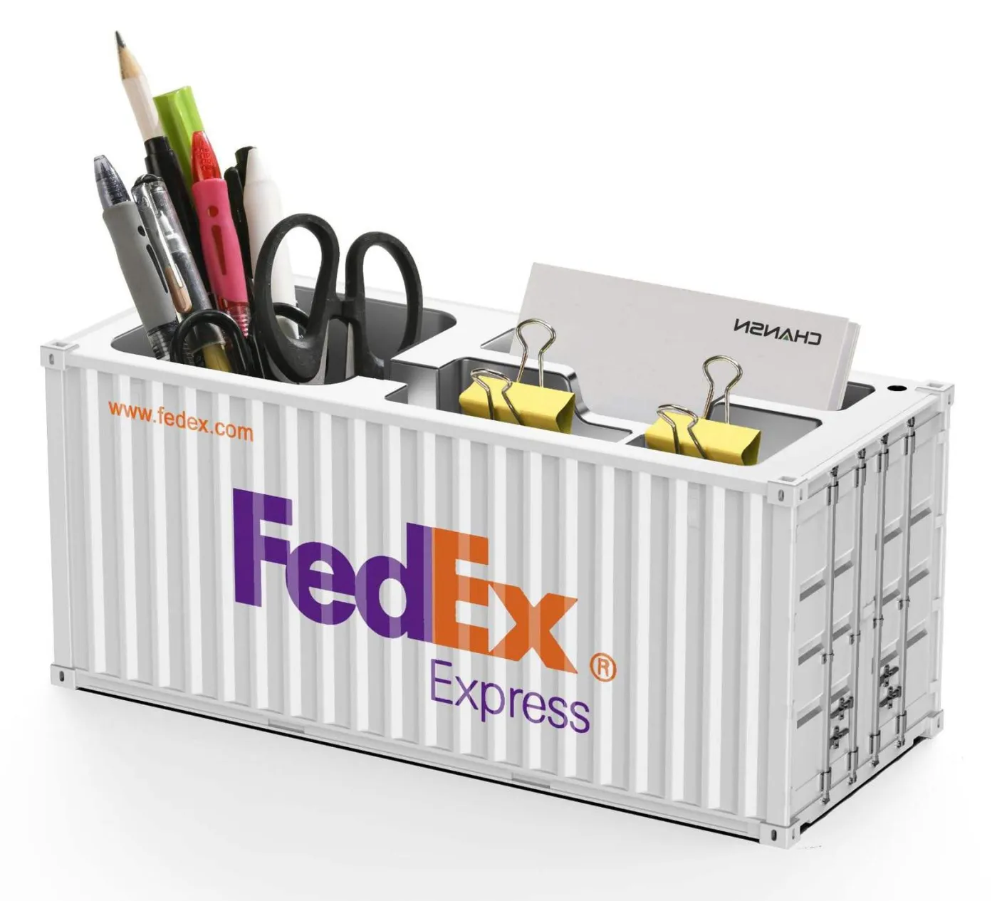 Container Shape Desk Organizer