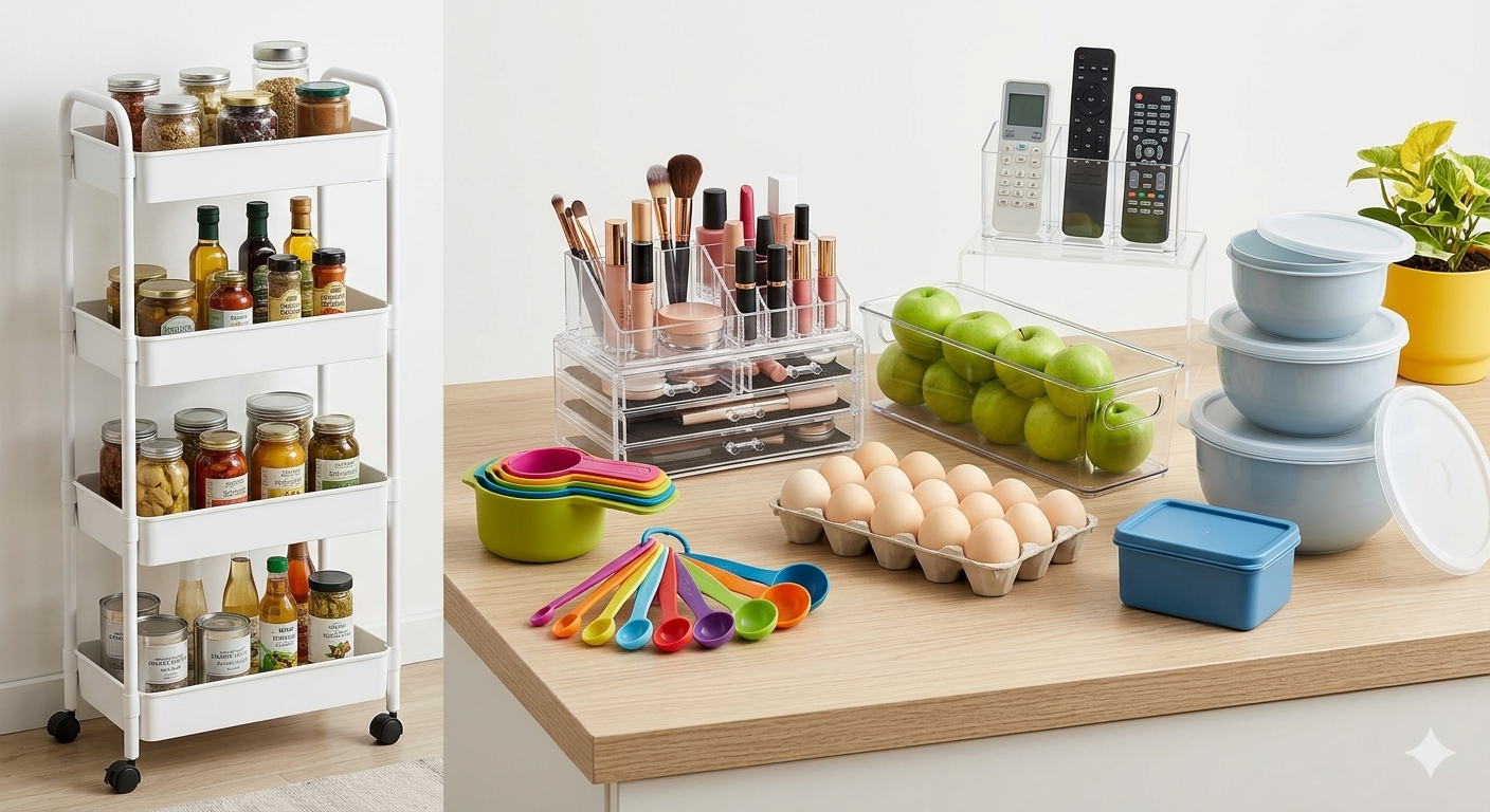 GADE kitchen containers and measuring tools