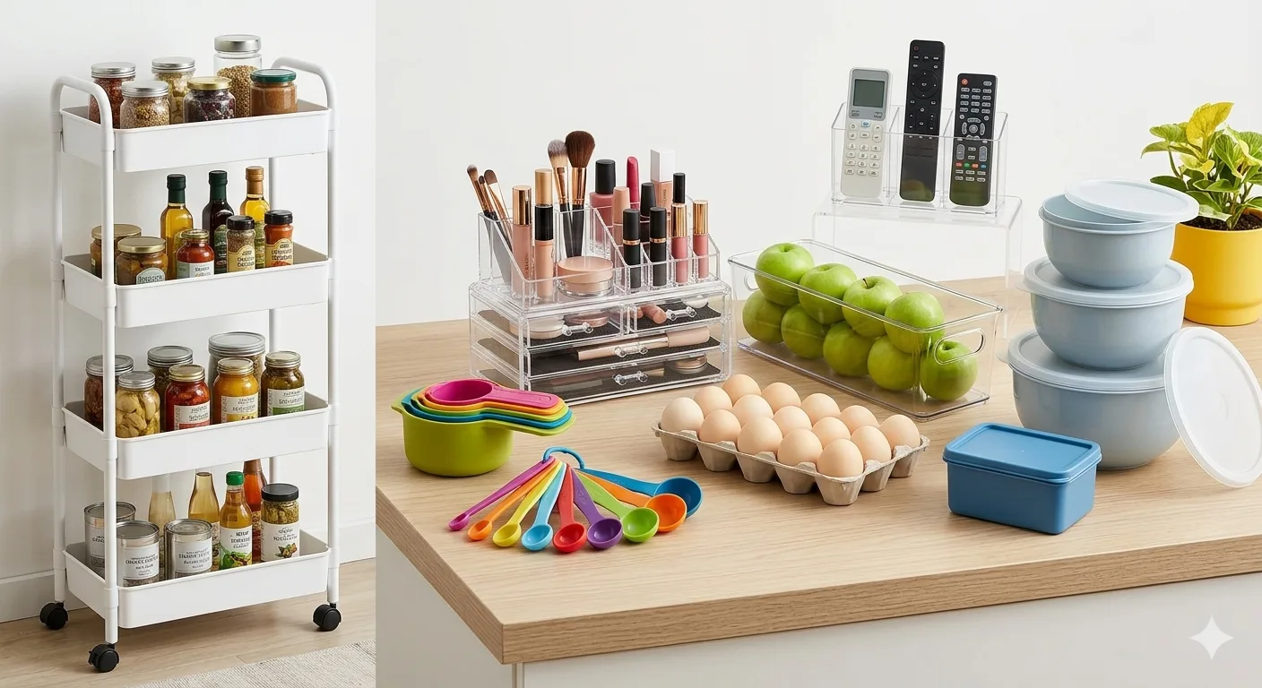 GADE kitchen containers and measuring tools