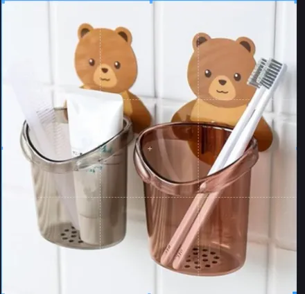 Teddy Bear Toothbrush Holder